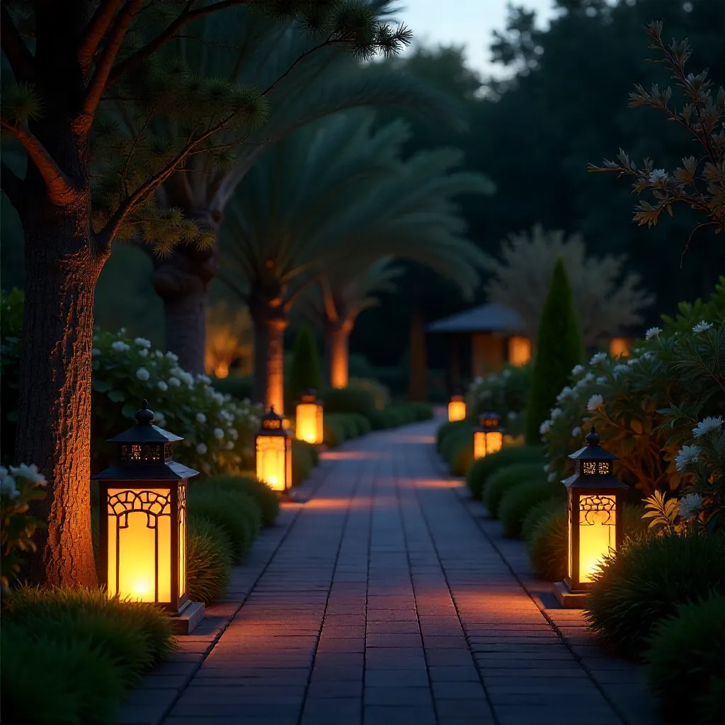 Beautiful garden showcase